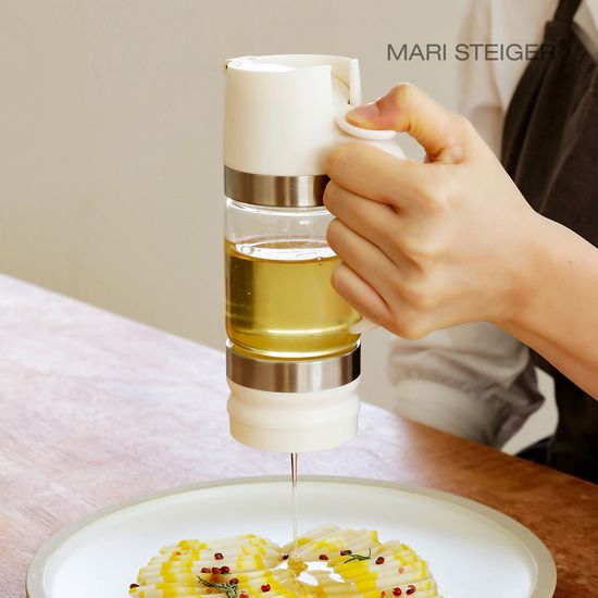 프로피 꿀&시럽 디스펜서 260ml 꿀통 유리 보관용기