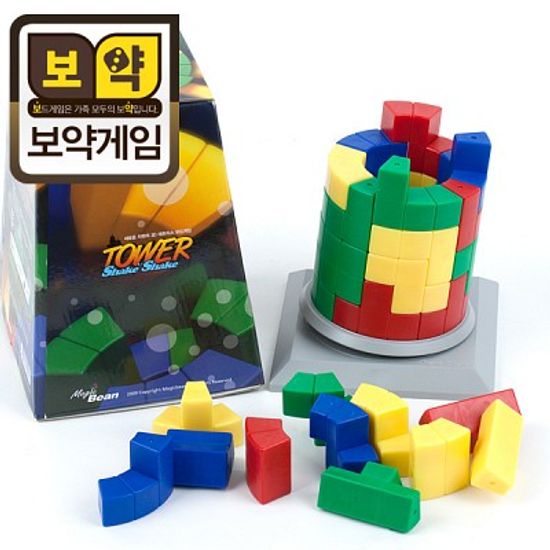 [보약게임] 쉐이크 타워 - 3D 입체퍼즐 보드게임