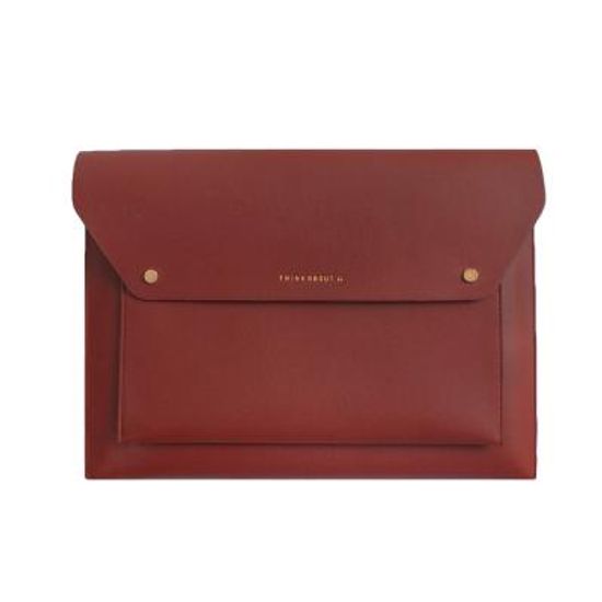 13인치 플랫 노트북 파우치 Burgundy