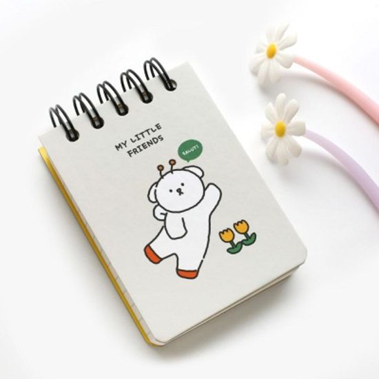 핑크풋 꼬망도톰한수첩