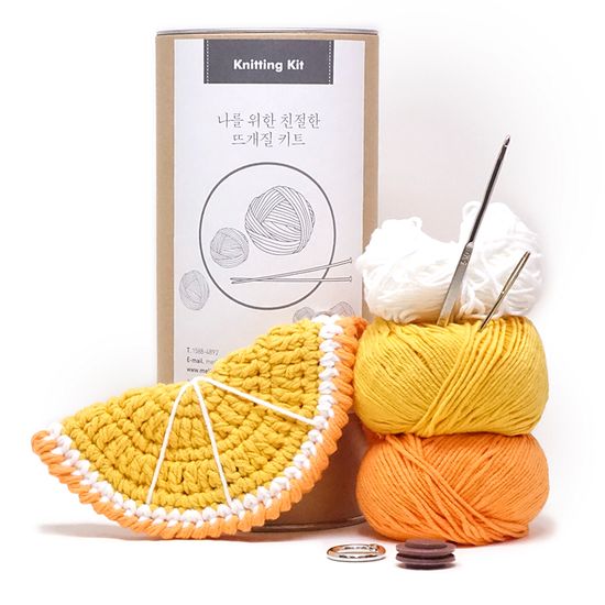안경 홀더 목걸이 과일 - Knitting kit