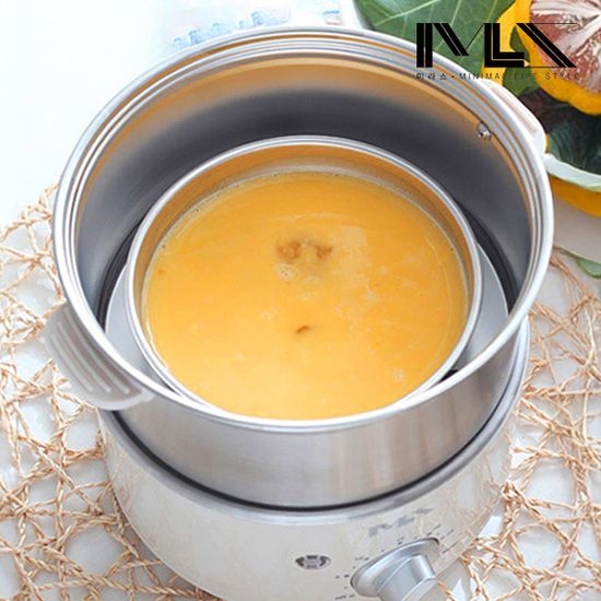 미라스 스텐2단 계란찜기 멀티쿠커 전기찜기 MS-600SA