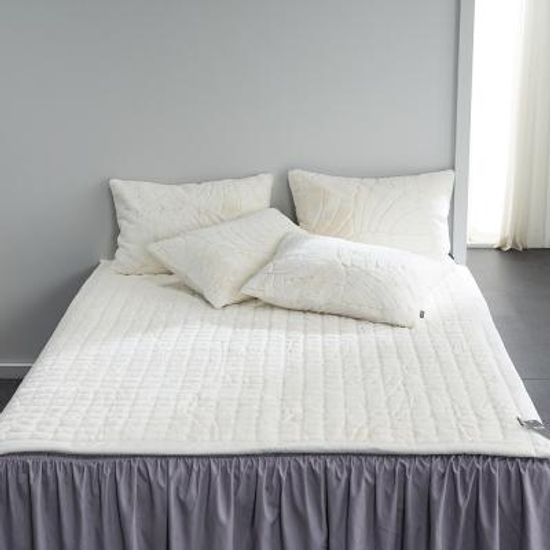 아밍 슈슈 극세사 침대패드 K