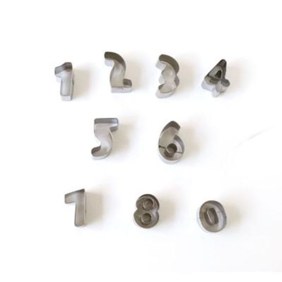 쿠킹의정석 베이킹 쿠키커터(숫자)9종 1세트