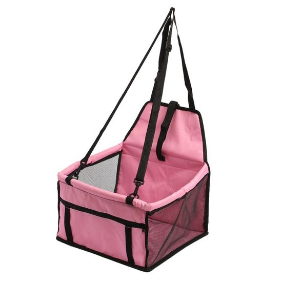 위드펫 강아지 카시트(핑크) 반려동물카시트