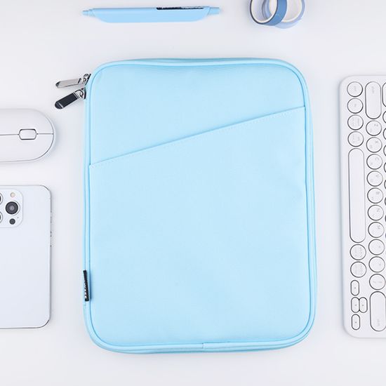 아이패드 갤럭시탭 듀얼 포켓 파스텔 태블릿 파우치