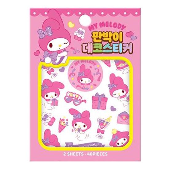 산리오 마이멜로디 판박이 데코 스티커
