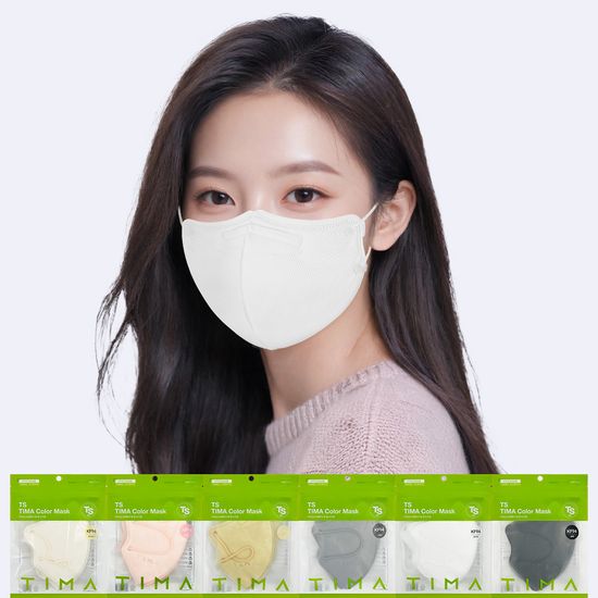 TS 티마 마스크 KF 94 새부리형 대형 5매입 100매