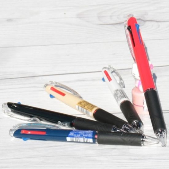 0.5mm 3색 유성볼펜-미쓰비시 유니 제트스트림 멀티펜 3C SXE3-400-05