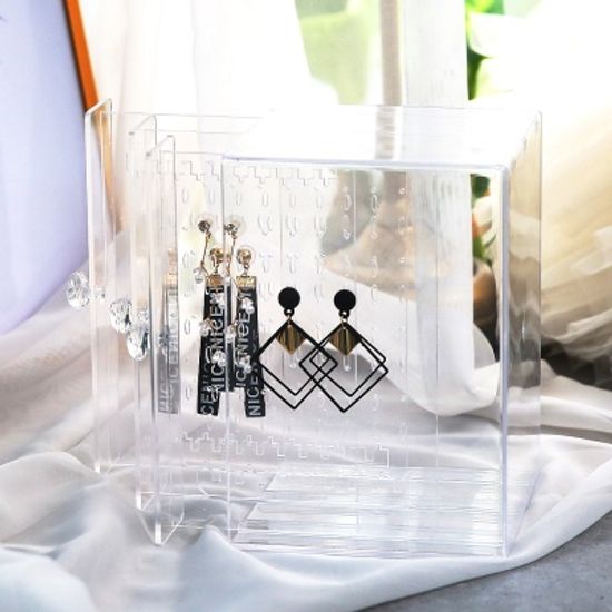 투명 아크릴 3단서랍 귀걸이정리함