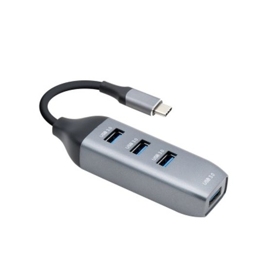 C타입 멀티허브 / 4포트 USB 허브 OTG 젠더 LFW240D