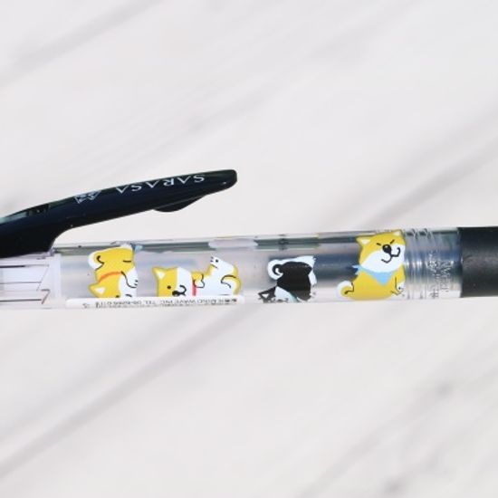마인드웨이브 제브라 사라사클립  0.4mm-54439 시바견