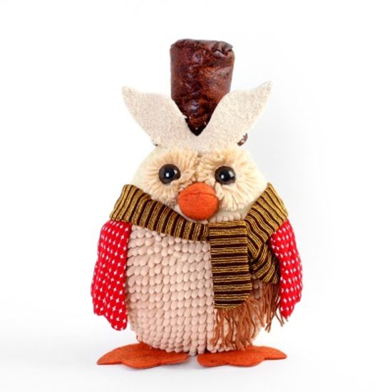 크리스마스 부엉이 인형(46cm)/크리스마스장식소품