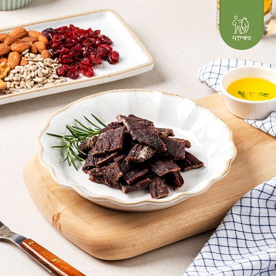 소고기 육포 아이간식 캠핑 술안주 15g 20개입