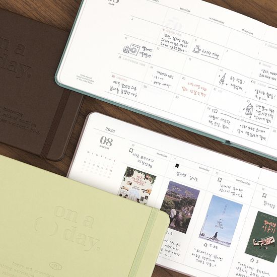 2026 온어데이 와이드 위클리 양장 다이어리