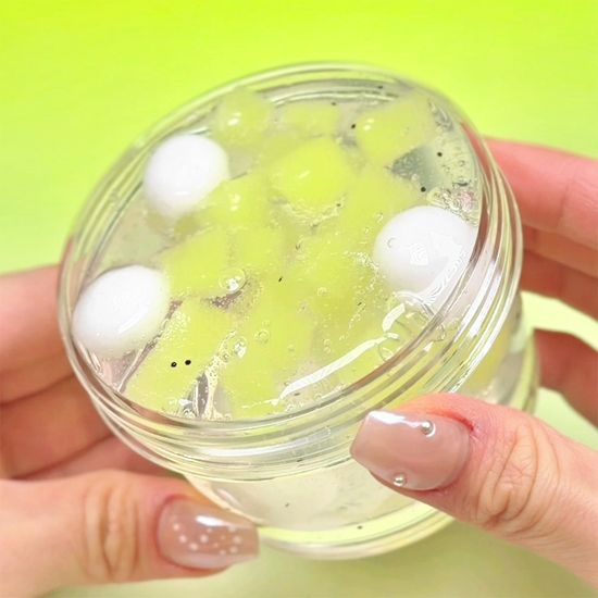 젤시스 키위통통 말랑 클리어 젤리슬라임