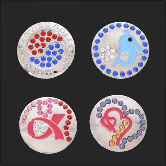 코비스 자석 홀더형 크리스탈 큐빅 볼마커 BM5009-1