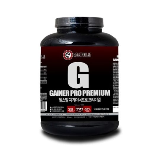 [헬스빌] G 게이너프로 프리미엄 3kg (체중+근육)