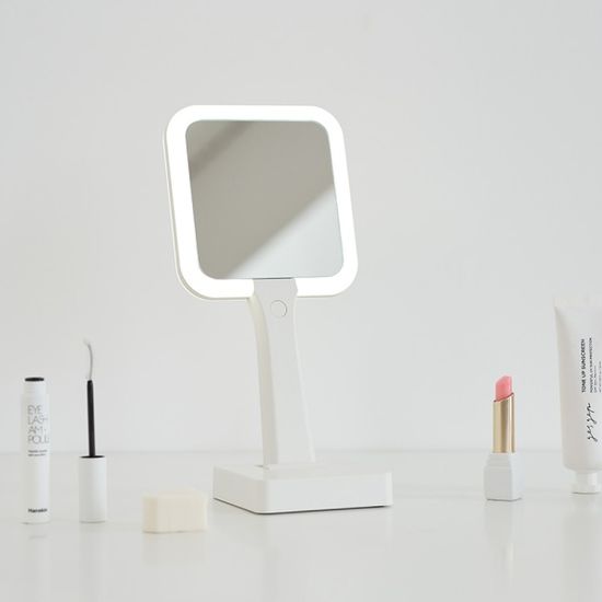 Luming 무선 LED 조명 양면 손거울 2type