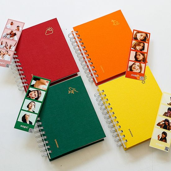 모멘트 v1 접착식 포토인생 네컷앨범