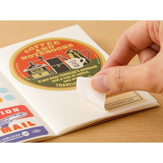 트래블러스노트 패스포트 리필-Sticker Release Paper
