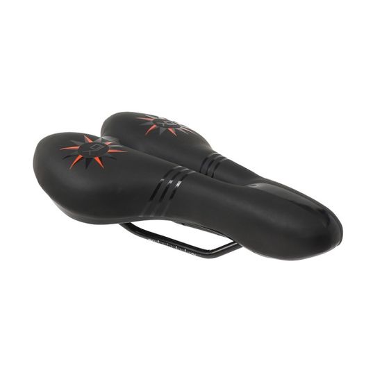 스펙터클 레일형 자전거 안장(레드)산악 통증완화안장