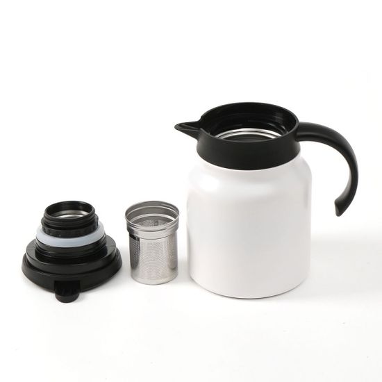 티웨어 온도표시 보온주전자(900ml) (화이트)보냉포트