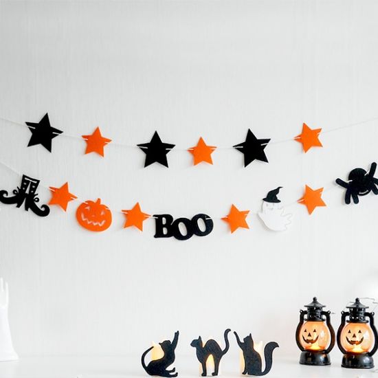 할로윈 스타 가랜드