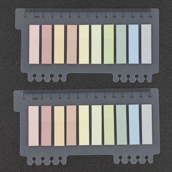 페이지 표시 인덱스 부착 메모지 풀컬러(W99D812)
