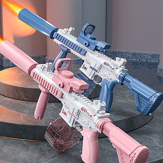 m416 글록 전동 고압 장거리 기관총 물총 고급워터건