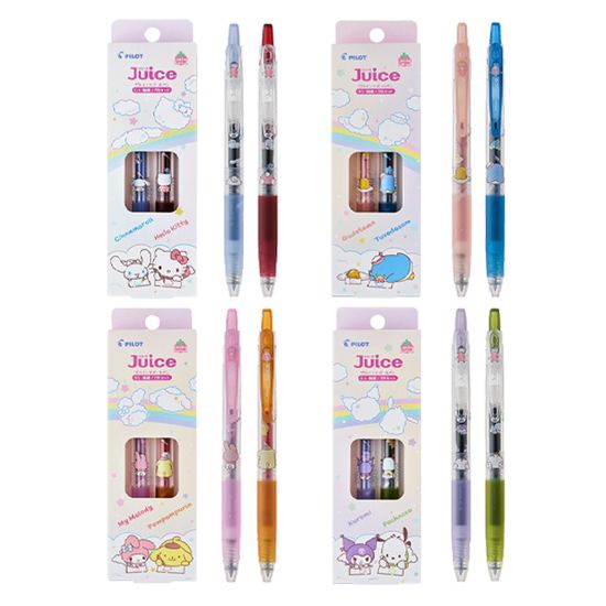 [한정판] 파이롯트 산리오쥬스펜ver.2/0.5mm(2색세트)