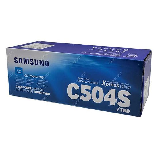 삼성정품 SL-C1453FW 토너 파랑 CLT-C504S