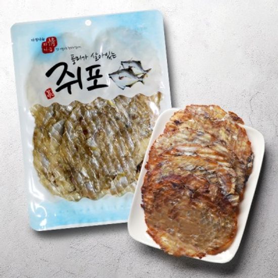 풍미가 살아있는 감칠맛 쥐포 (20gx5장)x2봉/총10장