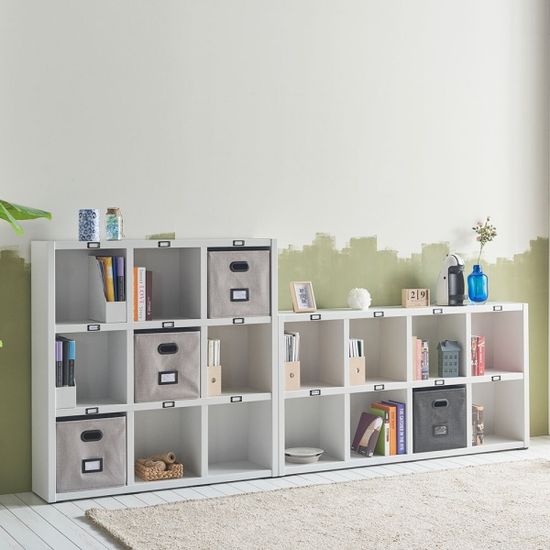 페스토 2단 3단 낮은 책장 거실 미니멀 책장 (착불)