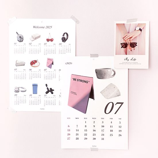 2025 모데라토 벽걸이 캘린더