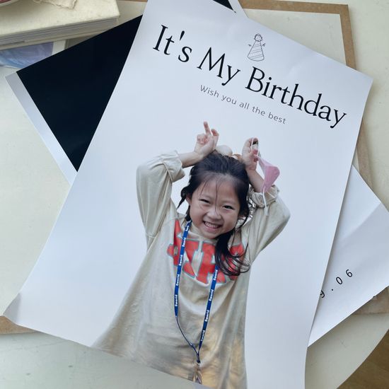 생일 파티 포토 사진 포스터 A3 A4 어버이날 돌 환갑 