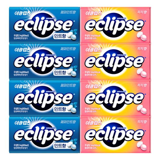 이클립스 34g 8개 (페퍼민트 피치 택1)