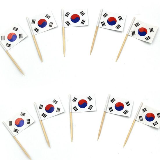 꼬지 이쑤시개 태극기 10개입(WFHK27Y)