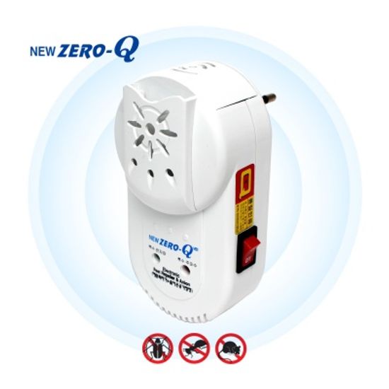 뉴 제로큐8 해충퇴치기 초음파+바퀴+개미+쥐 ZEROQ-8