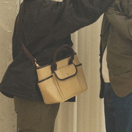 아날로그무드 노벨 크로스백 (베이지)