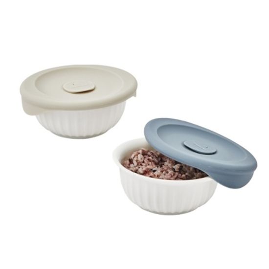 락앤락 바로한끼 도자기 밥용기 250ml 2개세트