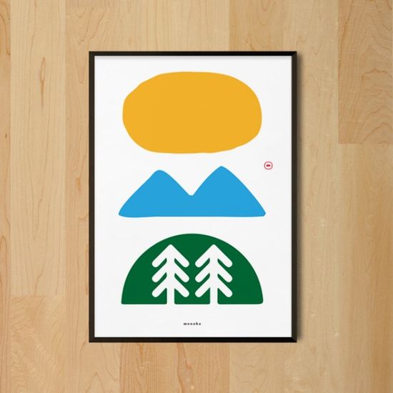 네이처 2 M 디자인 포스터 