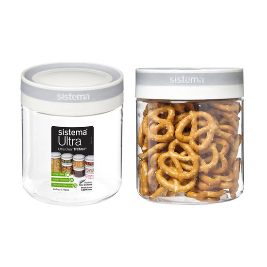 [시스테마] 트리탄 울트라 원형 보관용기 770ml
