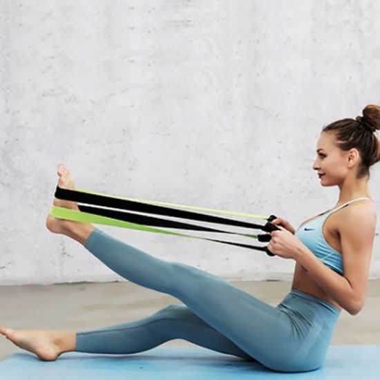 홈트 도어앵커 근력밴드 세트/ 저항밴드