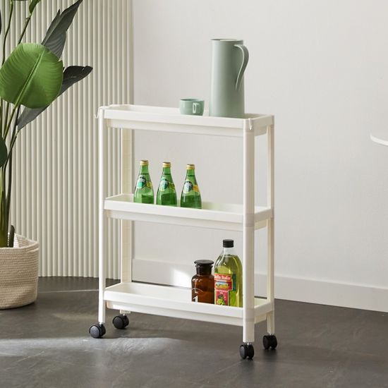 클리벤 이동식 틈새 수납함 (3단) KL-006