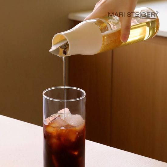 기울이면 자동 오픈 원형 오일 디스펜서 피코 오일병