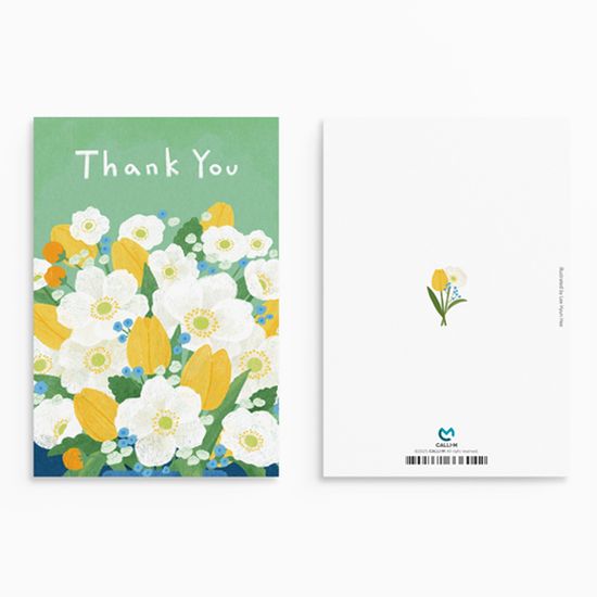 캘리엠 가정의달  HH2502 THANK YOU(WHITE)