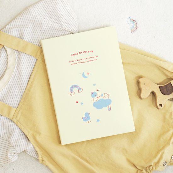 오첵 임신 다이어리 태교일기 헬로리틀원 ver2