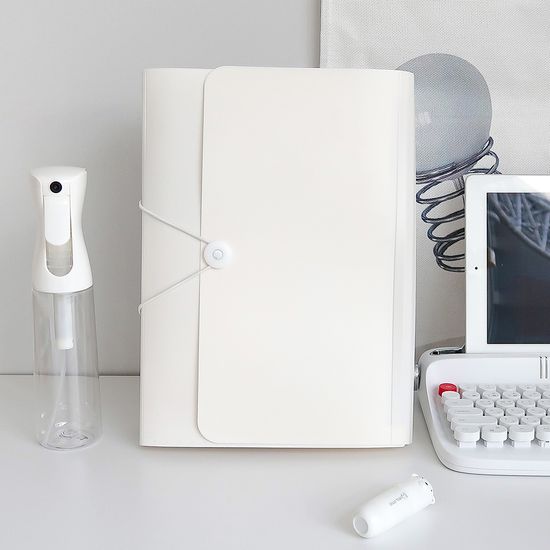 아코디언 서류 파일 포켓 클리어 정리 케이스 A4