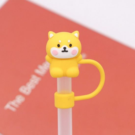 귀여운 텀블러 빨대 실리콘캡 빨대마개 뚜껑 스토퍼